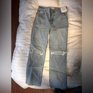 Abercrombie & fitch ultra high rise 90s straight jean